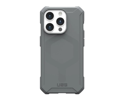 Чохол до мобільного телефона UAG Apple iPhone 15 Pro Essential Armor Magsafe, Silver (114276113333)