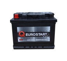 Акумулятор автомобільний EUROSTART MF 60Ah (+/-) (540EN) (5605401)
