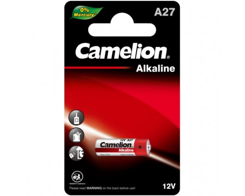 Батарейка A27 / LR27 Alkaline * 1 Camelion (A27-BP1)