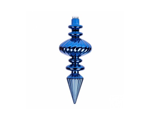 Ялинкова іграшка Novogod`ko Бурулька, пластик, 30 cм, синя, глянець (974100)