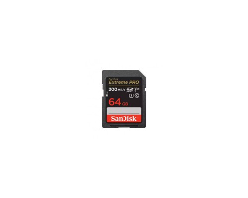 Карта пам'яті SanDisk 64GB SD class 10 UHS-I U3 V30 Extreme PRO (SDSDXXU-064G-GN4IN)