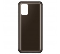 Чохол до моб. телефона Samsung Soft Clear Cover Galaxy A02s (A025) Black (EF-QA025TBEGRU)