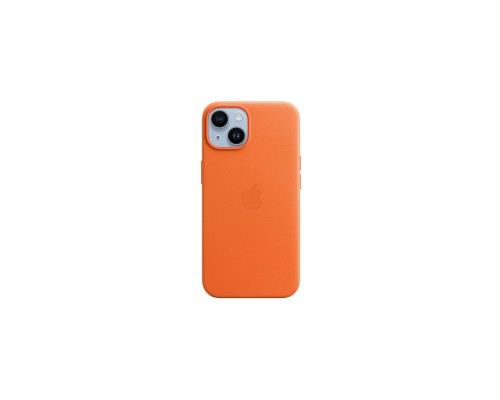 Чохол до моб. телефона Apple iPhone 14 Leather Case with MagSafe - Orange (MPP83)