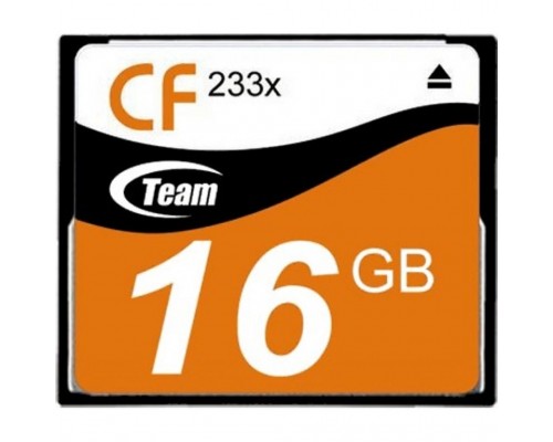 Карта пам'яті Team 16GB Compact Flash 233x (TCF16G23301)