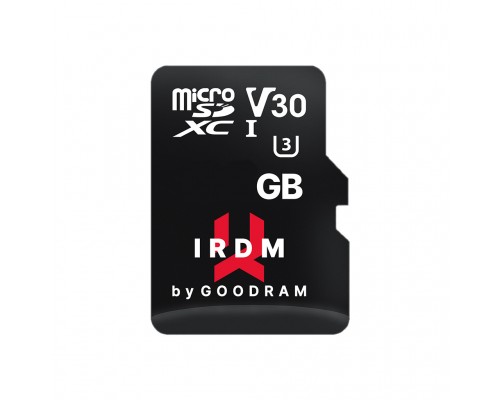 Карта пам'яті Goodram 128GB microSDXC class 10 UHS-I/U3 IRDM (IR-M3AA-1280R12)