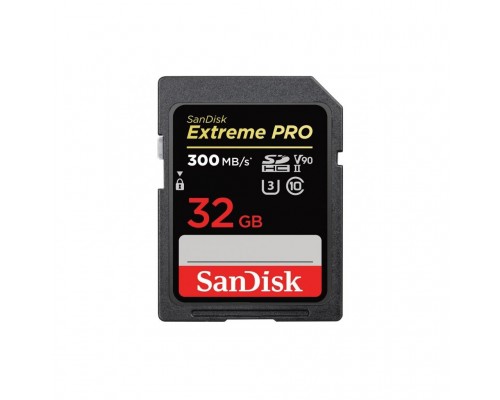 Карта пам'яті SanDisk 32GB SDXC class 10 UHS-I U3 Extreme Pro (SDSDXDK-032G-GN4IN)