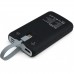 Батарея універсальна Vinga 10000 mAh SuperQC soft touch w/cable 22.5W dark grey (VPB1SQSCDG)