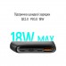 Батарея універсальна ColorWay 10 000 mAh Soft touch (USB QC3.0 + USB-C Power Delivery 18W) (CW-PB100LPE3BK-PD)