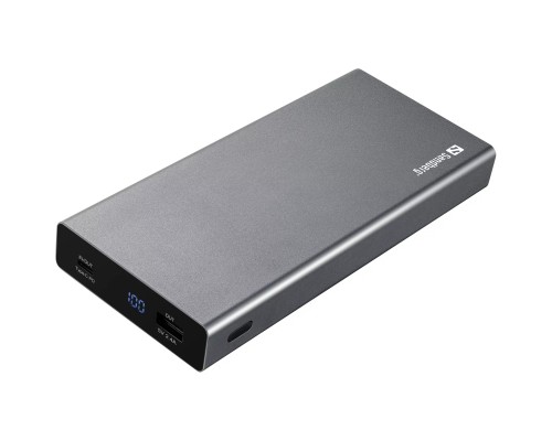 Батарея універсальна Sandberg 20000mAh, PD/88W+12W, USB-C, USB-A output: 5V/2.4A (12W max) (420-52)
