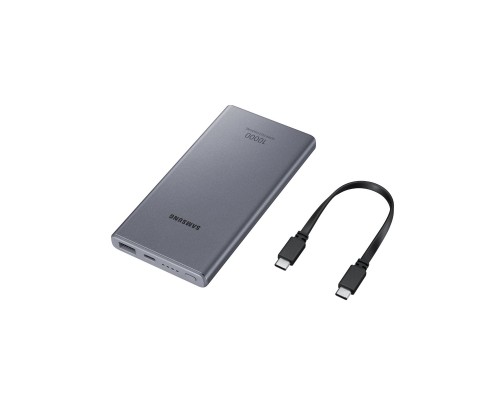 Батарея універсальна Samsung EB-P3300, 10000mAh, 25W, USB Type-C, FC Dark Gray (EB-P3300XJRGRU / EB-P3300XJEGEU)