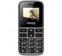 Мобільний телефон Sigma Comfort 50 HIT2020 Grey (4827798120927)