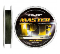 Шнур Select Master PE 1000m 0.18мм 21кг темн.-зел. (1870.01.90)