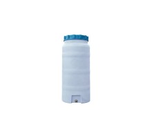 Ємність для води Пласт Бак вертикальна харчова 100 л біла (163)