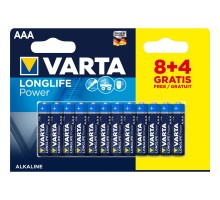 Батарейка Varta AAA Varta LongLife Power * 12 (8+4) (04903121472)