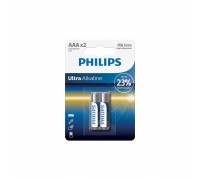 Батарейка Philips AAA LR03 Ultra Alkaline * 2 (LR03E2B/10)