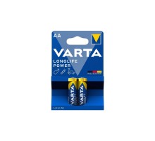 Батарейка Varta AA Longlife Power лужна * 2 (04906121412)