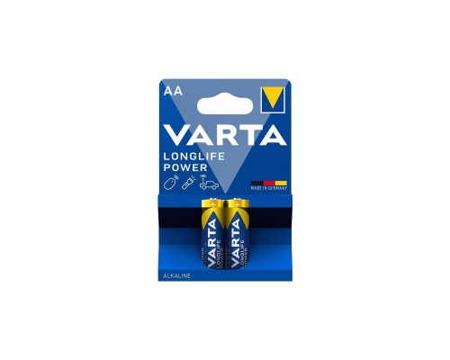 Батарейка Varta AA Longlife Power лужна * 2 (04906121412)