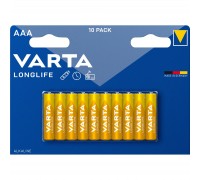 Батарейка Varta AAA Longlife лужна * 10 (04103101461)