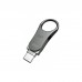 USB флеш накопичувач Silicon Power 32GB Mobile C80 Silver USB 3.2 (SP032GBUC3C80V1S)