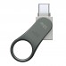 USB флеш накопичувач Silicon Power 32GB Mobile C80 Silver USB 3.2 (SP032GBUC3C80V1S)