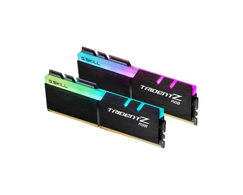 Модуль пам'яті для комп'ютера DDR4 16GB (2x8GB) 3000 MHz TridentZ RGB Black G.Skill (F4-3000C16D-16GTZR)