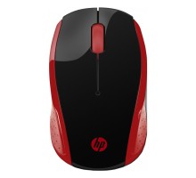 Мишка HP 200 Red (2HU82AA)