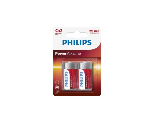 Батарейка Philips C LR14 Power Alkaline * 2 (LR14P2B/10)