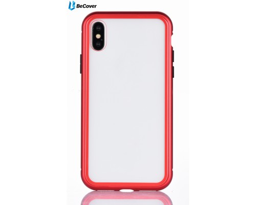 Чохол до мобільного телефона BeCover Magnetite Hardware iPhone XS Red (702698)