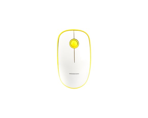 Мишка Modecom MC-WM112 Wireless Yellow-White (M-MC-WM112-290)