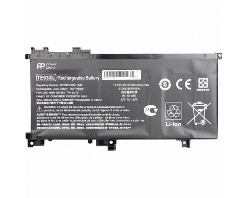 Акумулятор до ноутбука HP Omen 15 AX000 (HSTNN-UB7A, TE03) 11.55V 3500mAh PowerPlant (NB461455)