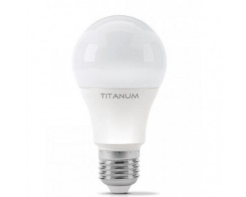 Лампочка TITANUM A60 10W E27 4100K 220V (TLA6010274)