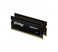 Модуль пам'яті для ноутбука SoDIMM DDR4 32GB (2x16GB) 2666 MHz FURY Impact Kingston Fury (ex.HyperX) (KF426S16IBK2/32)