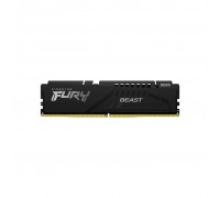 Модуль пам'яті для комп'ютера DDR5 16GB 4800 MHz Beast Black Kingston Fury (ex.HyperX) (KF548C38BB-16)