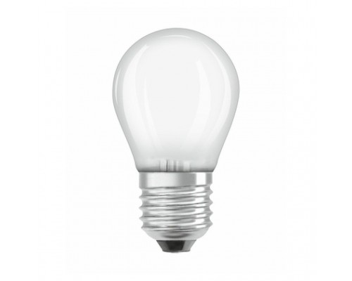 Лампочка Osram LEDPCLP40D 5W/827 230VGLFR E27 10X1 (4058075438897)