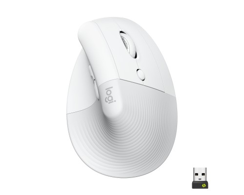 Мишка Logitech Lift Vertical Ergonomic Wireless/Bluetooth White (910-006475)