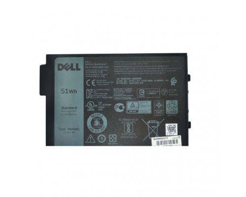 Акумулятор до ноутбука Dell Latitude 54247WNW1, 51Wh(4342mAh), 3cell, 11.4V, Li-ion (A47716)