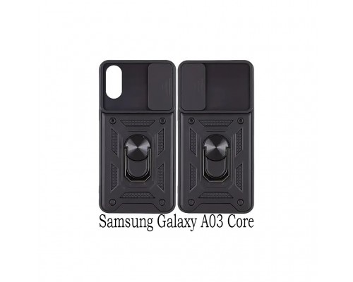 Чохол до мобільного телефона BeCover Military Samsung Galaxy A03 Core SM-A032 Black (707362)