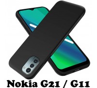 Чохол до мобільного телефона BeCover Nokia G21 / G11 Black (707460)