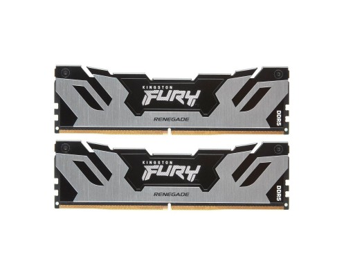 Модуль пам'яті для комп'ютера DDR5 32GB (2x16GB) 6400 MHz FURY Renegade Silver Kingston Fury (ex.HyperX) (KF564C32RSK2-32)