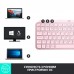 Клавіатура Logitech MX Keys Mini Wireless Illuminated UA Rose (920-010500)