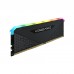 Модуль пам'яті для комп'ютера DDR4 16GB 3600 MHz Vengeance RGB RS Black Corsair (CMG16GX4M1D3600C18)