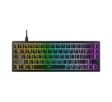 Клавіатура Xtrfy K5 68 keys Kailh Red Hot-swap RGB UA Black (K5-RGB-CPT-BLACK-R-UKR)