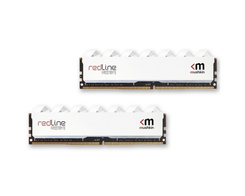 Модуль пам'яті для комп'ютера DDR4 16GB (2x8GB) 3600 MHz Redline White Mushkin (MRD4U360JNNM8GX2)