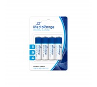 Батарейка Mediarange AA LR6 1.5V Premium Alkaline Batteries, Mignon, Pack 4 (MRBAT104)