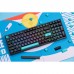 Клавіатура Akko 3098N BlackCyan 98Key TTC Flame Hot-swappable UA RGB Black (6925758618311)