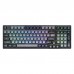 Клавіатура Akko 3098N BlackCyan 98Key TTC Flame Hot-swappable UA RGB Black (6925758618311)