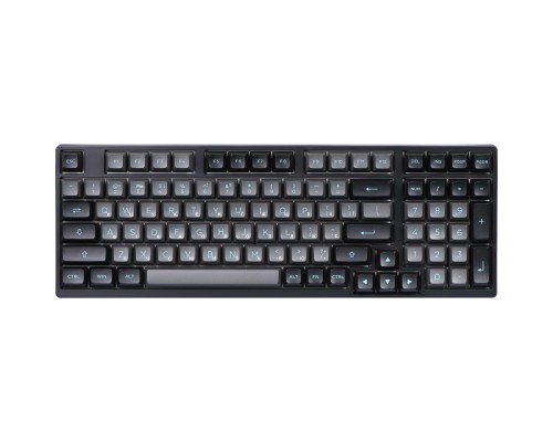 Клавіатура Akko 3098N BlackCyan 98Key TTC Flame Hot-swappable UA RGB Black (6925758618311)