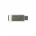 USB флеш накопичувач Goodram 32GB ODA3 Silver USB 3.0 / Type-C (ODA3-0320S0R11)