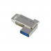 USB флеш накопичувач Goodram 32GB ODA3 Silver USB 3.0 / Type-C (ODA3-0320S0R11)