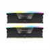 Модуль пам'яті для комп'ютера DDR5 32GB (2x16GB) 6000 MHz Vengeance RGB Black Corsair (CMH32GX5M2B6000C30)